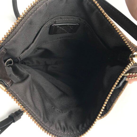 Coach Signature Canvas North South Swingpack 52576 - Picture 11 of 11